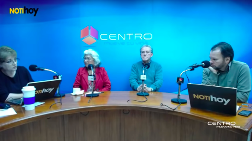 Entrevista en Radio Centro junto a María Arboleda y el Padre Juan Fernando Vega
